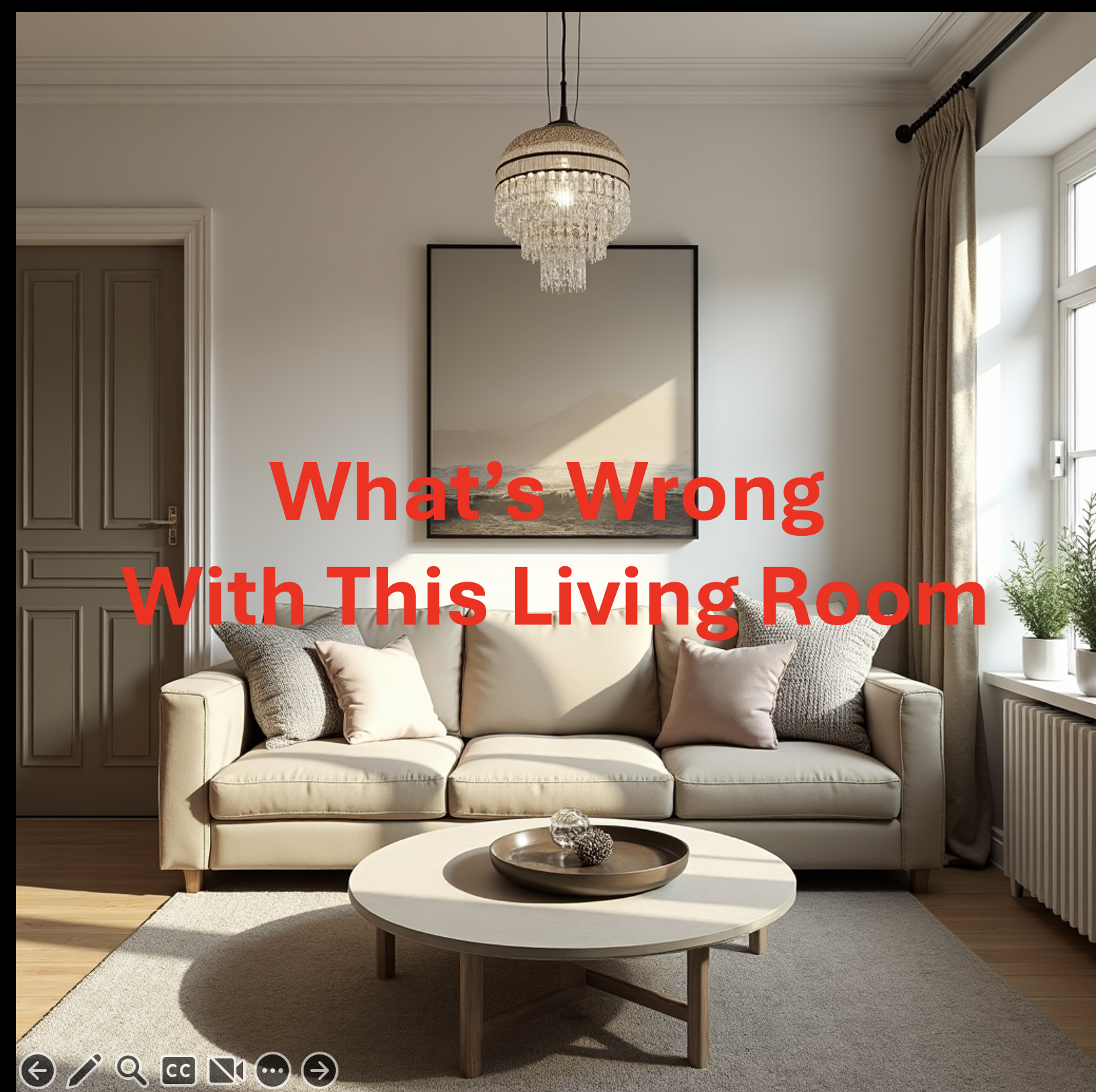 Whats wrong with this living room