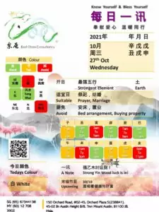 28th Oct Feng Shui & Zodiac