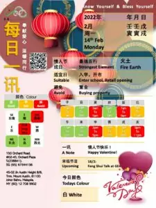 14th Feb Feng Shui & Zodiacs