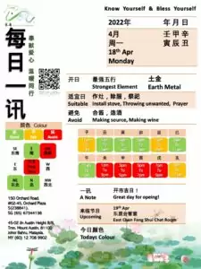 18th Apr Feng Shui & Zodiacs