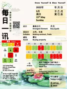 14th May Feng Shui & Zodiacs