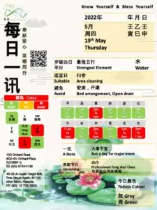 19th May Feng Shui & Zodiacs