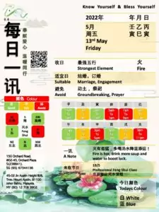13th May Feng Shui & Zodiacs