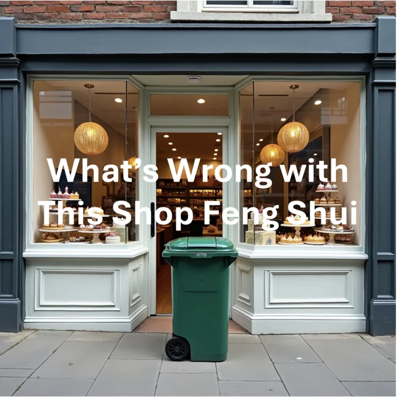 Shop Feng Shui Mistake